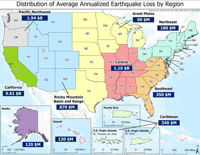 FEMA-P366-New Study Highlights Economic Earthquake Risk in the United States